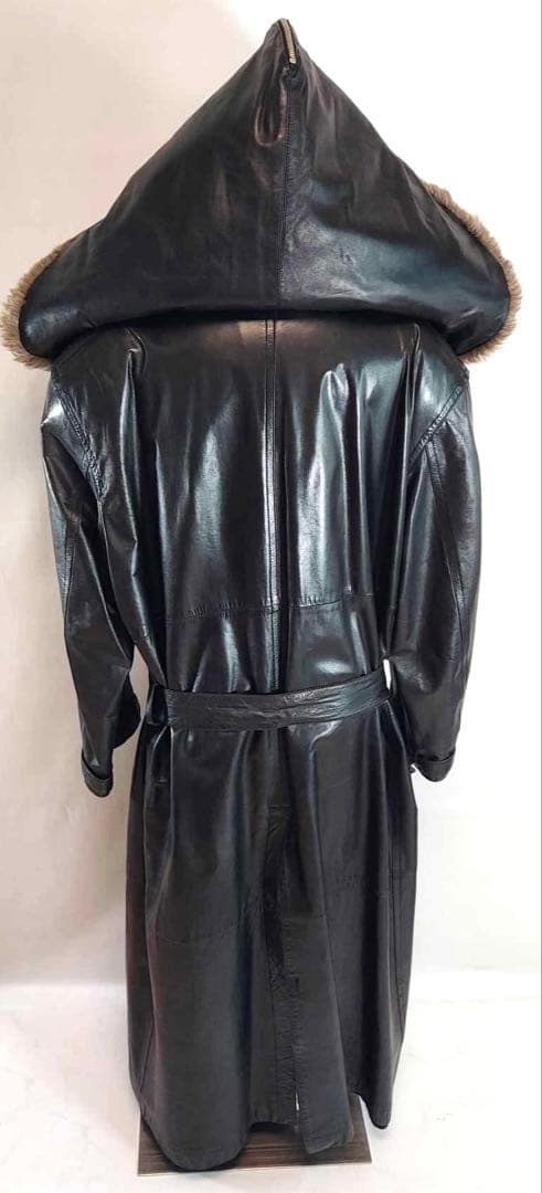 LUNA MATTINO ルナマティーノ ファー付きレザーロングコート Mサイズ
