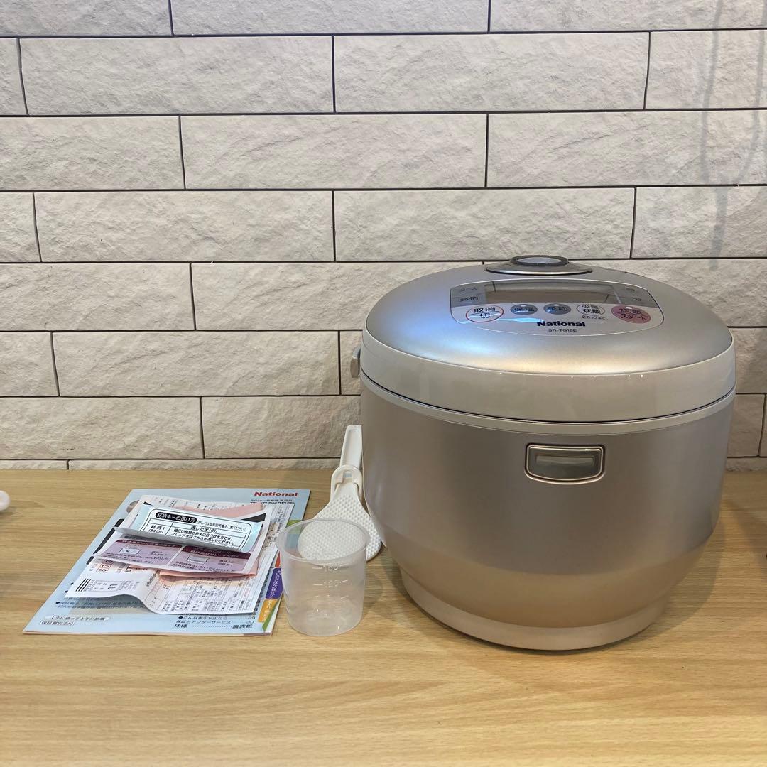 河*村様 ナショナル　ジャー炊飯器　SR-TG18E-N 未使用【T21225】