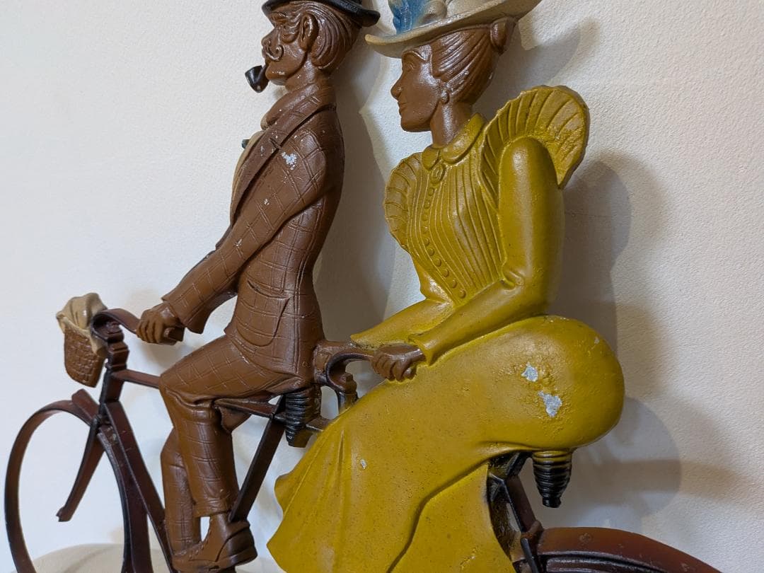 自転車マニア★ヴィンテージインテリア★タンデム自転車ウォールアート