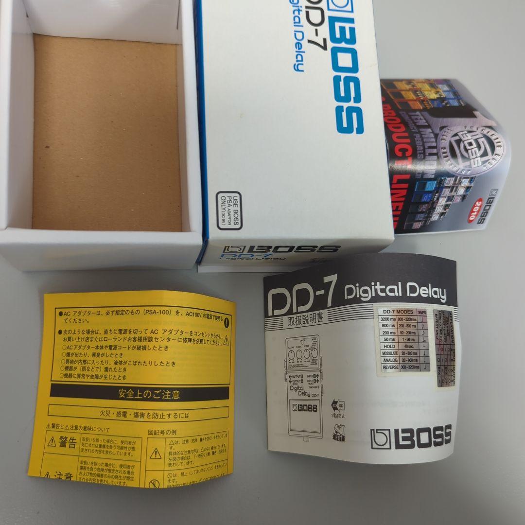 BOSS DD-7 デジタルディレイ　可動品　取説あり　エフェクター　ギター