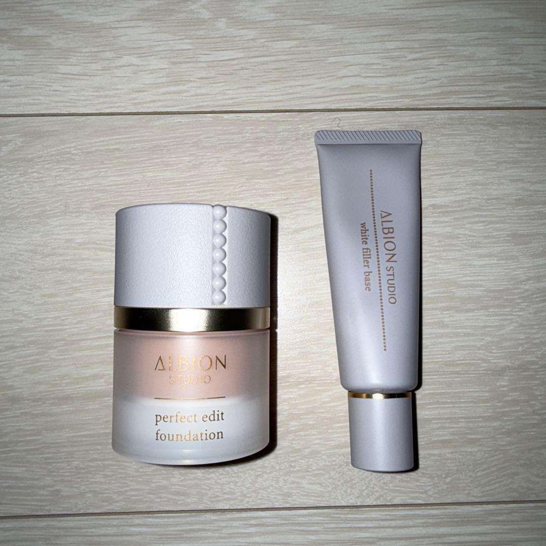 Albion perfect edit ファンデーション+メイクアップベース