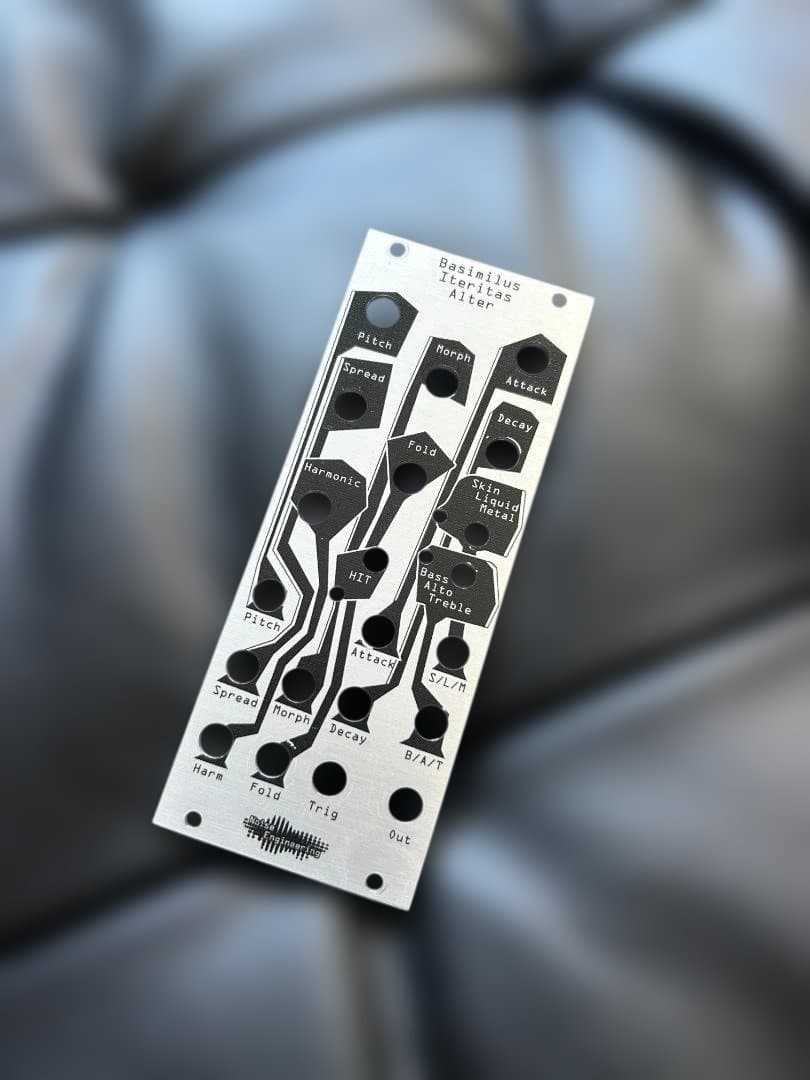 Basilimus Iteritas Alter フェイスプレート