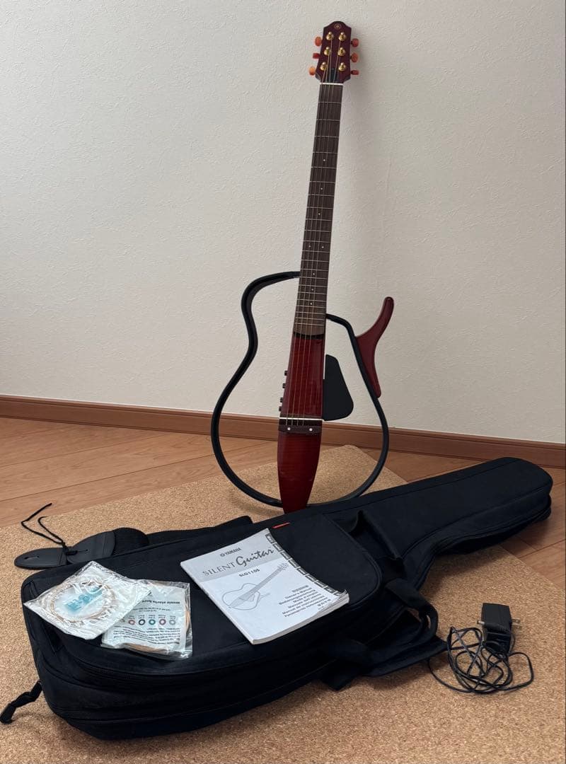 【10周年記念モデル】ヤマハサイレントギター　SLG110S QM-CMB