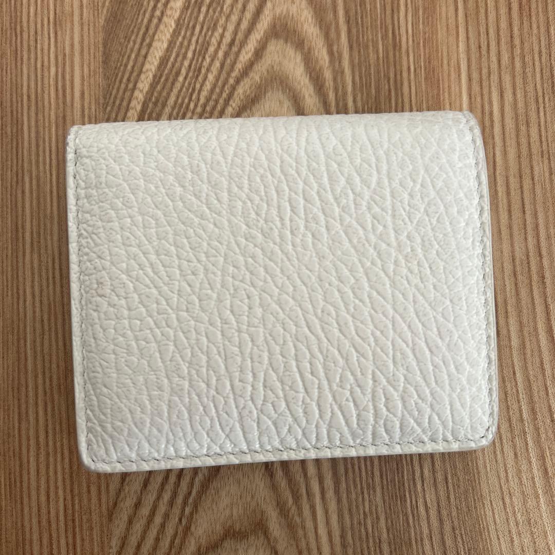 【Maison Margiela】二つ折り財布 アイボリー