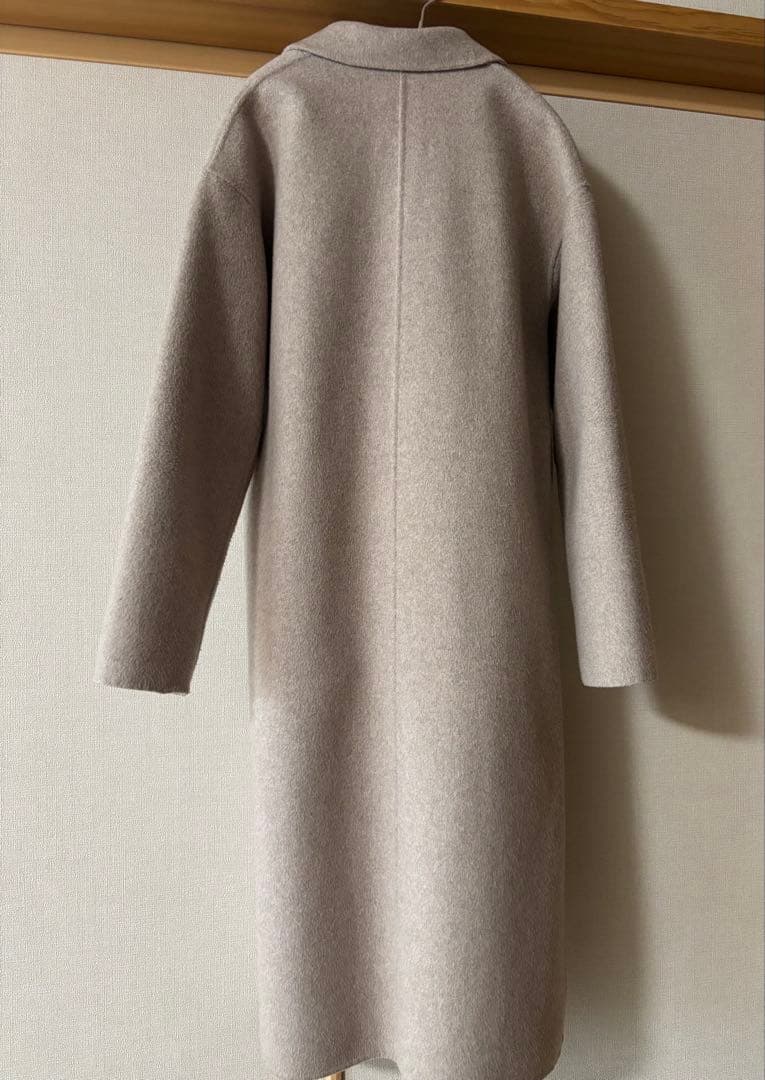 INDIVI ハミルトンウール　リバーテーラーコート　ロングコート　3号　XXS