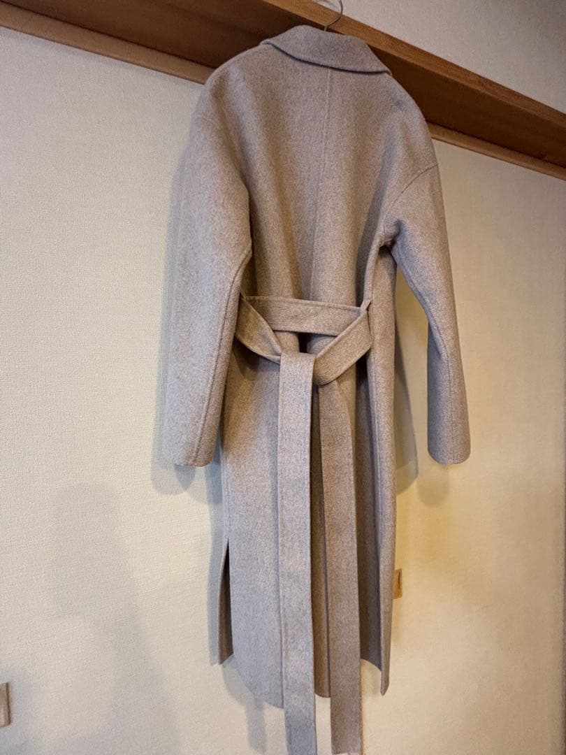 INDIVI ハミルトンウール　リバーテーラーコート　ロングコート　3号　XXS