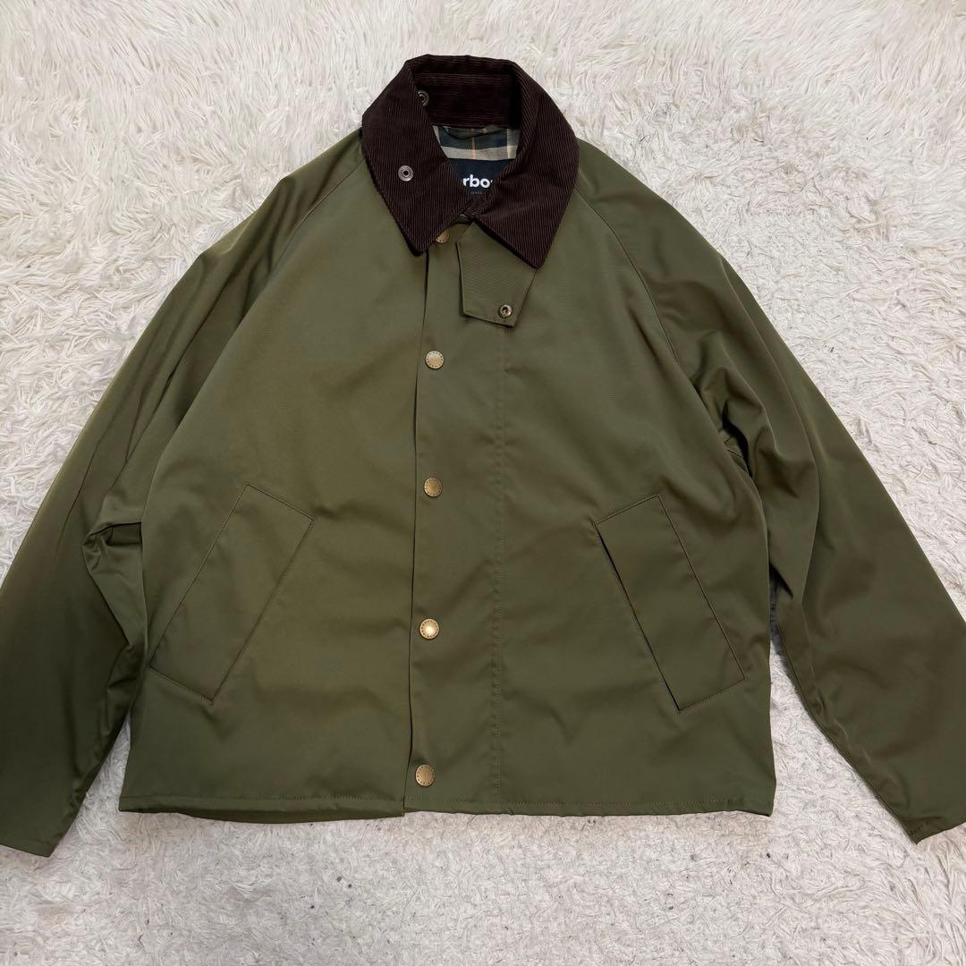 24年製美品　バブアー　トランスポート　ハンティングジャケット　ノンオイル