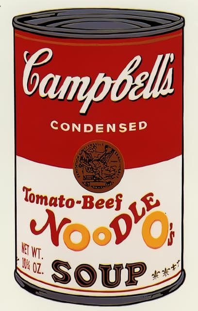 Sunday B キャンベル缶Ⅱ Tomate/ウォーホル/アートポスター