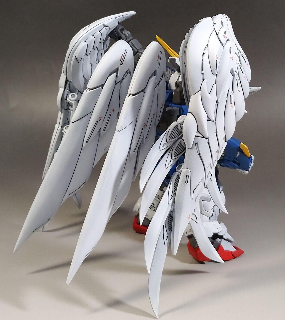 MGSD ウイングガンダムゼロ EW 改修 全塗装 完成品