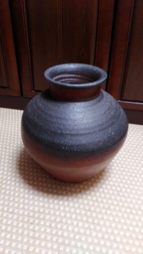 備前焼の壺