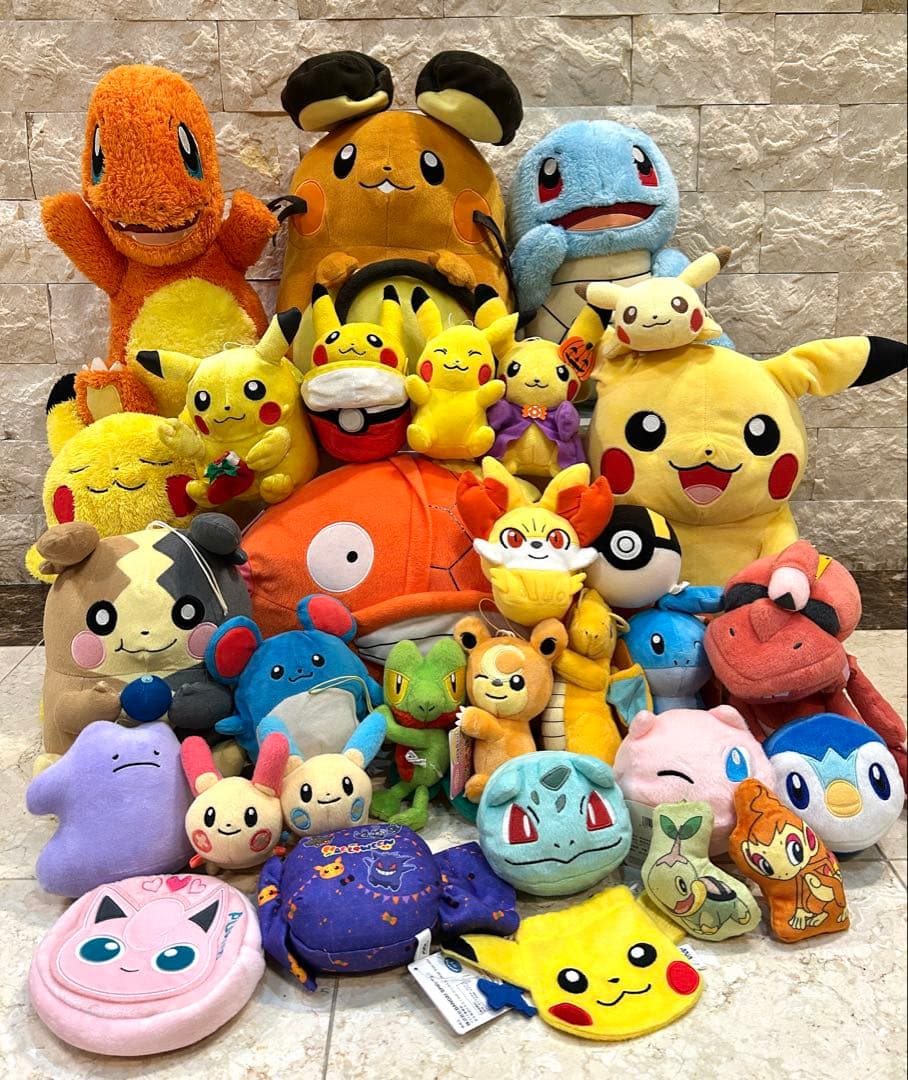 ポケモンぬいぐるみまとめ売り　ポケモンセンター　バンプレスト　タグ付きあり