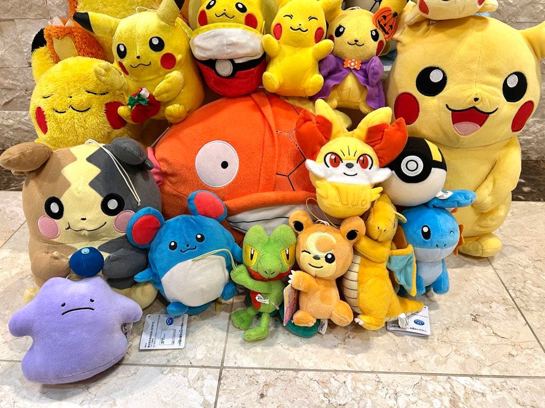 ポケモンぬいぐるみまとめ売り　ポケモンセンター　バンプレスト　タグ付きあり