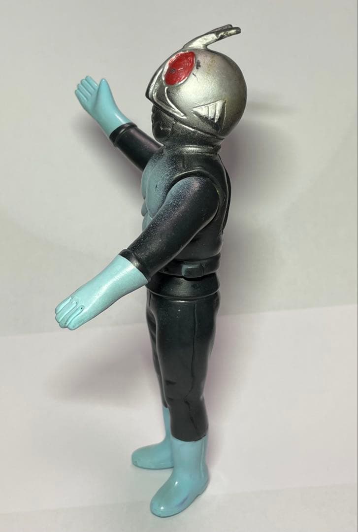 【当時物】旧バンダイ 仮面ライダー1号 ソフビ 15cm