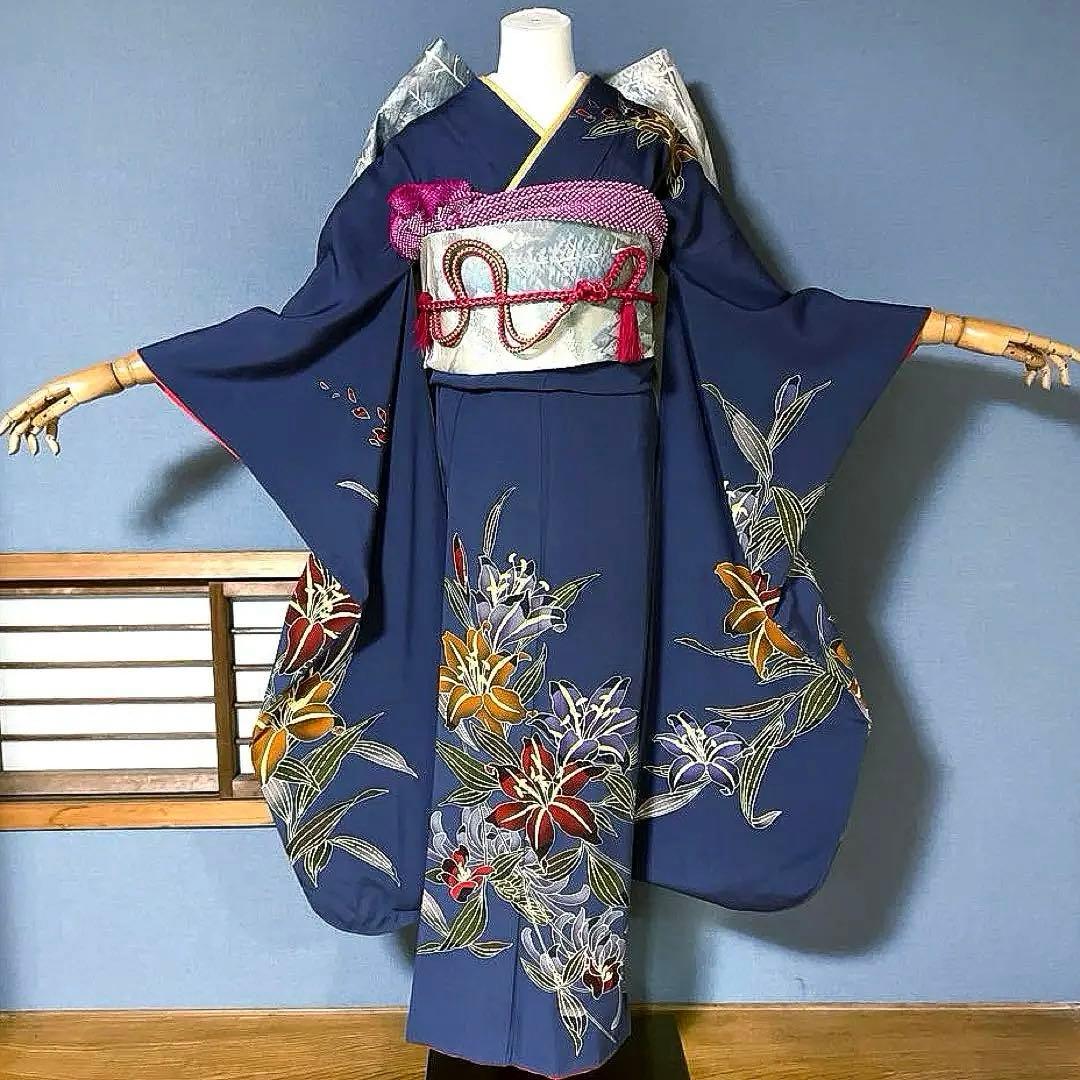 22点　振袖フルセット　高身長　新品ショール着付け道具付き　成人式振袖　振袖