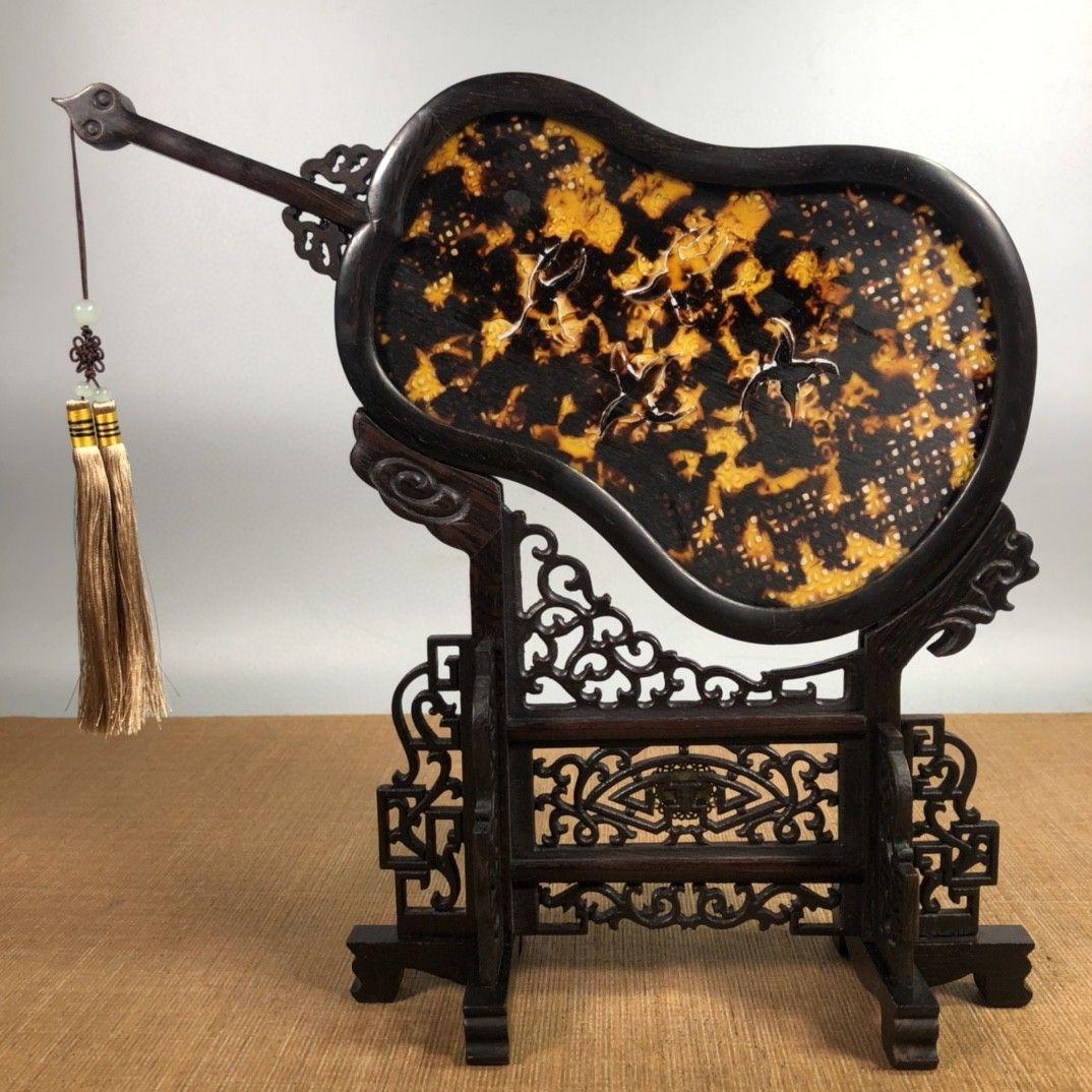 扇子屏風 置物 装飾品 工芸品 美術品 置物