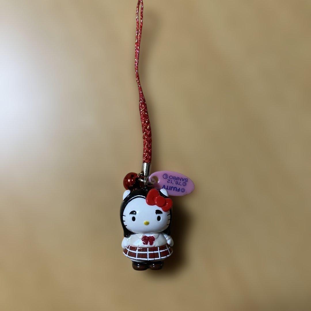 ハローキティ ストラップ 白鳥美麗　渡辺直美