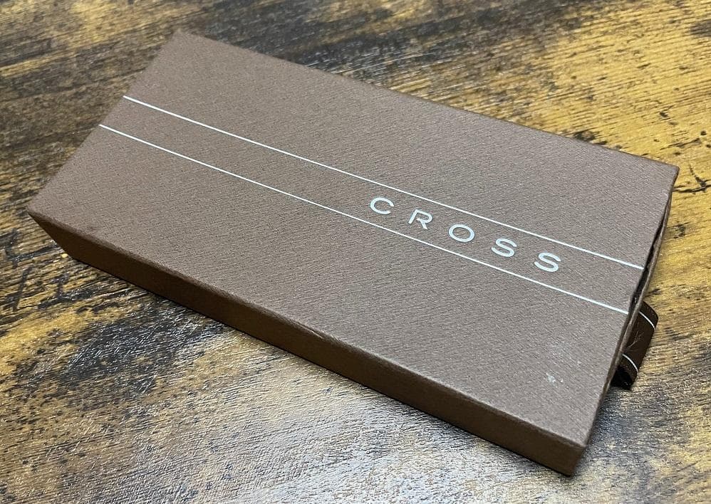 CROSS スターリングシルバー ボールペン 格子柄