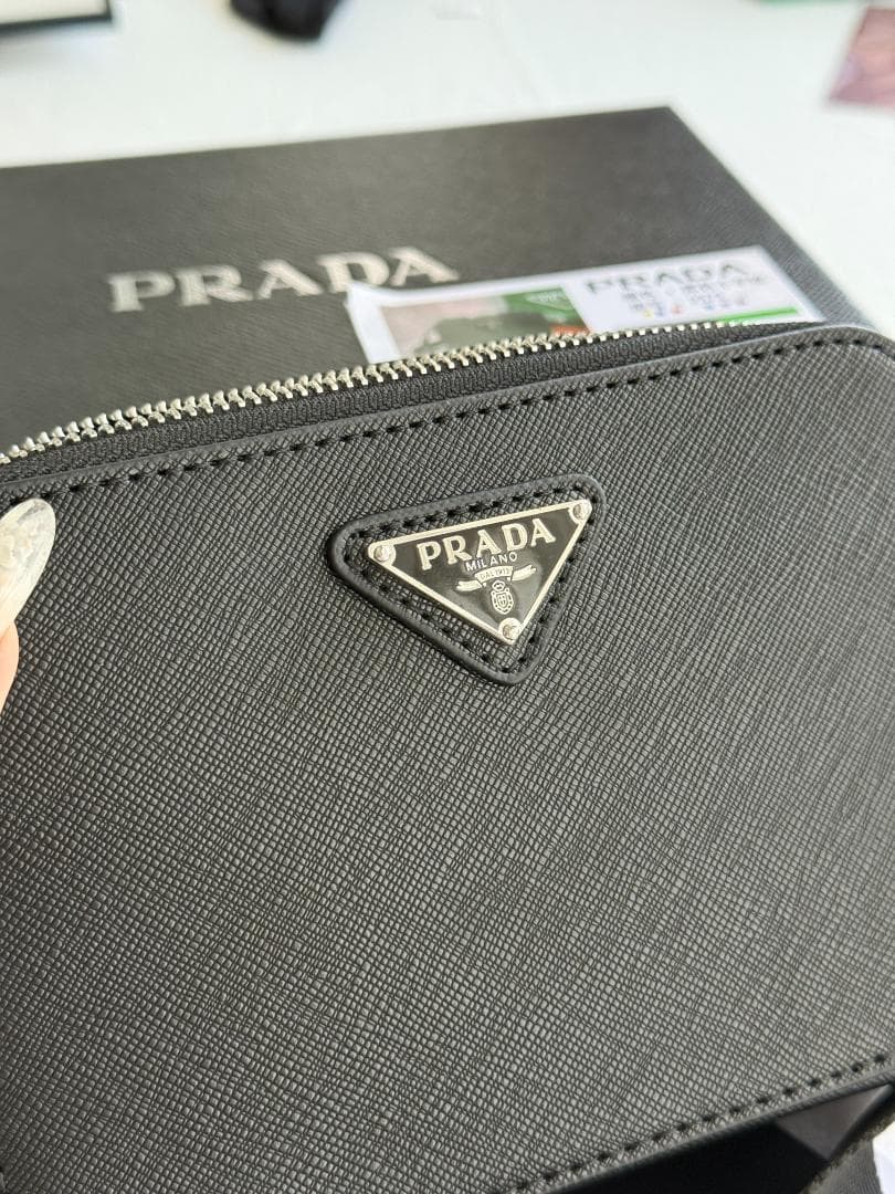 【美品】プラダ カメラバッグ ショルダーバッグ 箱付