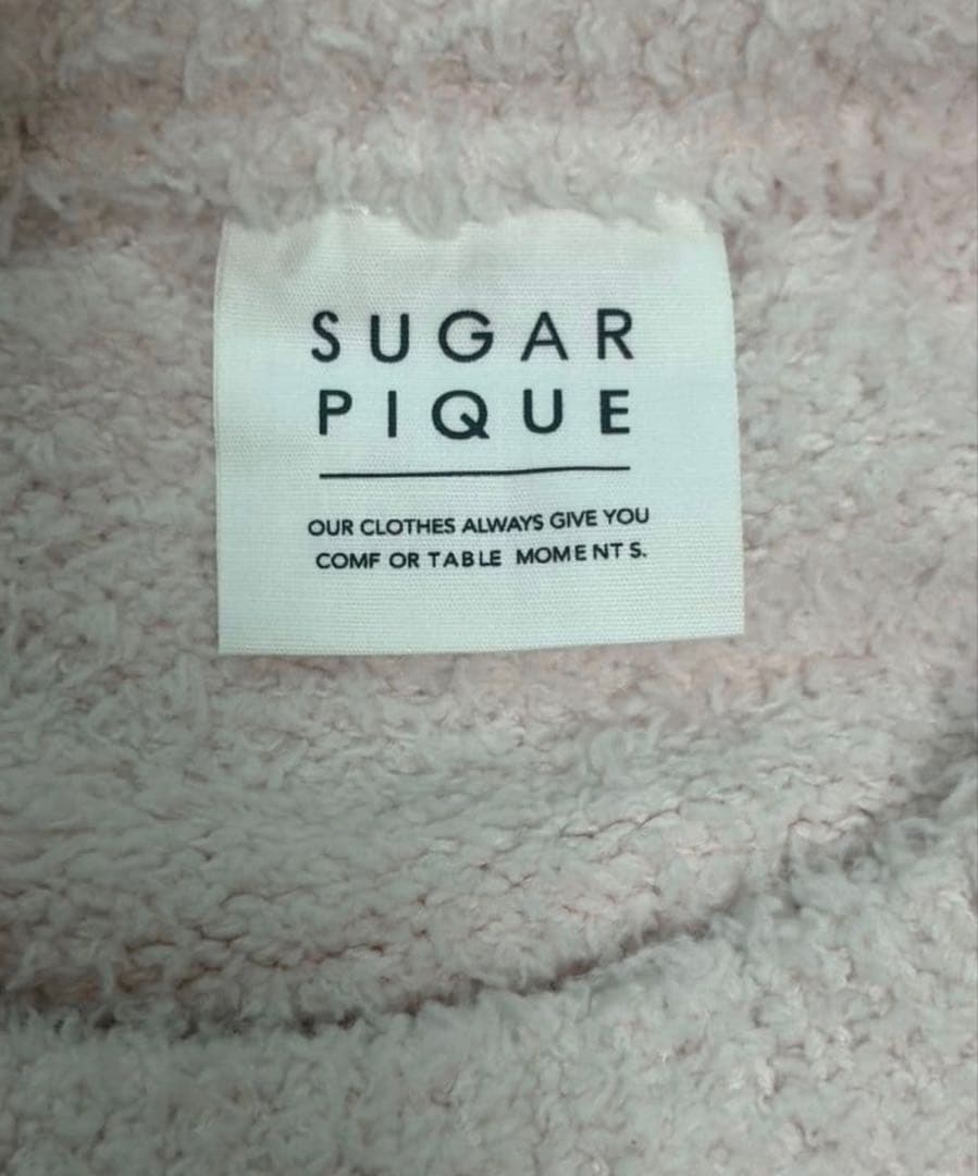 新品未使用！ジェラピケ　ビションジャガードプルオーバーホワイト　タグ付き