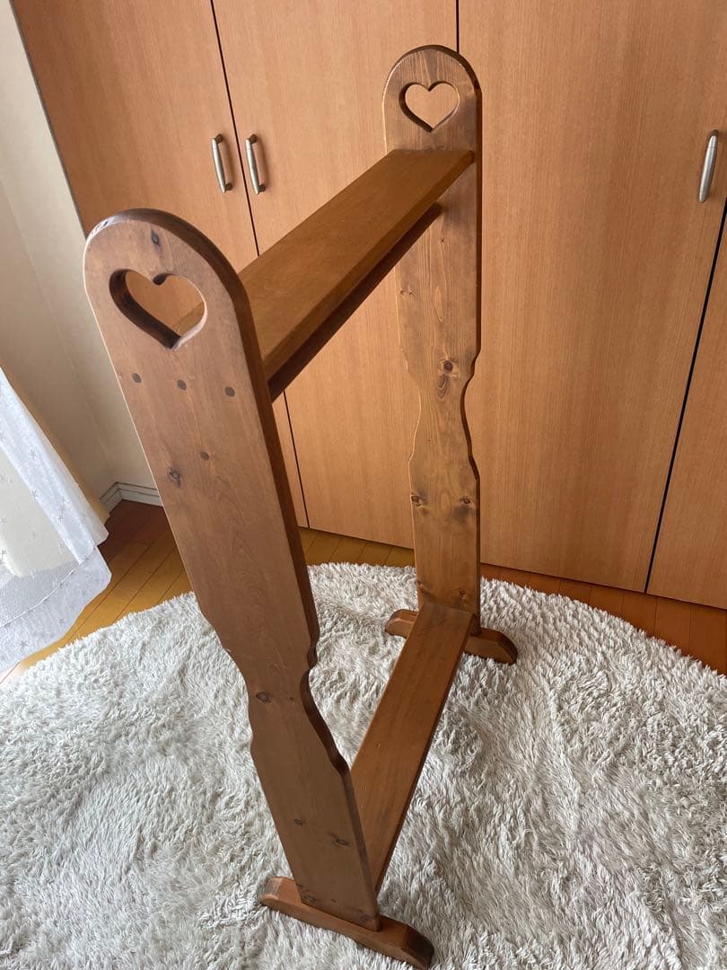カントリー家具　アンティーク　ハンガーラック