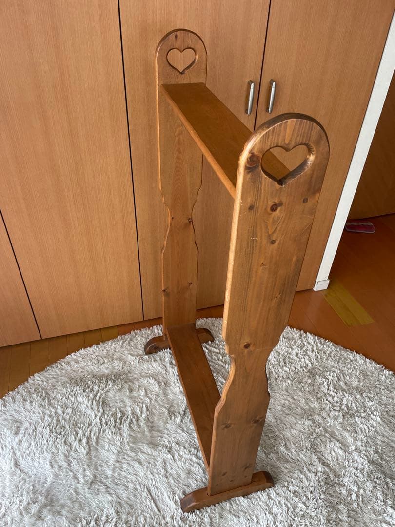 カントリー家具　アンティーク　ハンガーラック