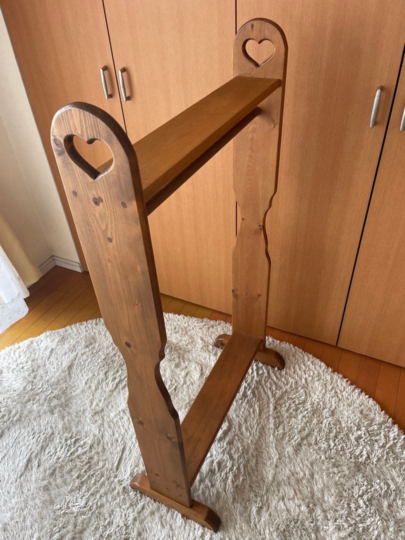カントリー家具　アンティーク　ハンガーラック