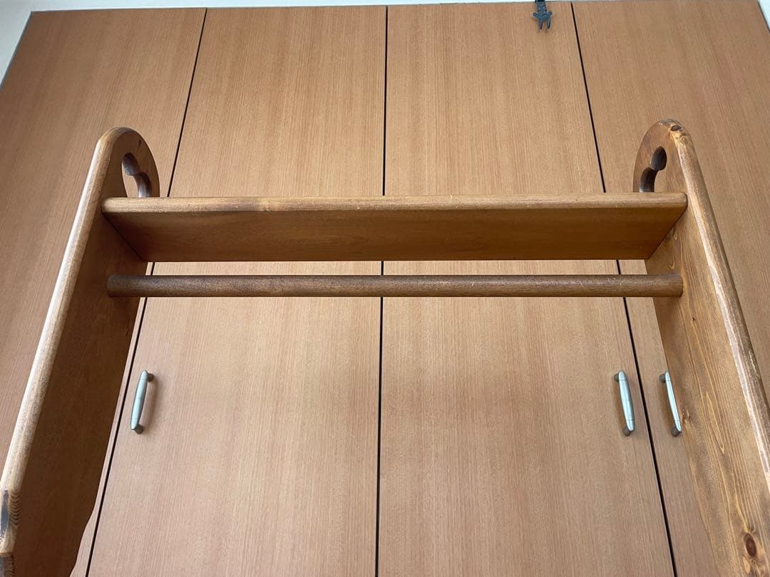 カントリー家具　アンティーク　ハンガーラック