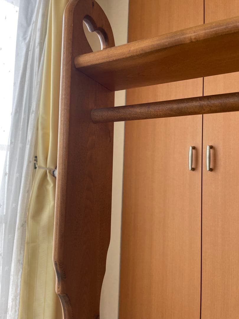 カントリー家具　アンティーク　ハンガーラック