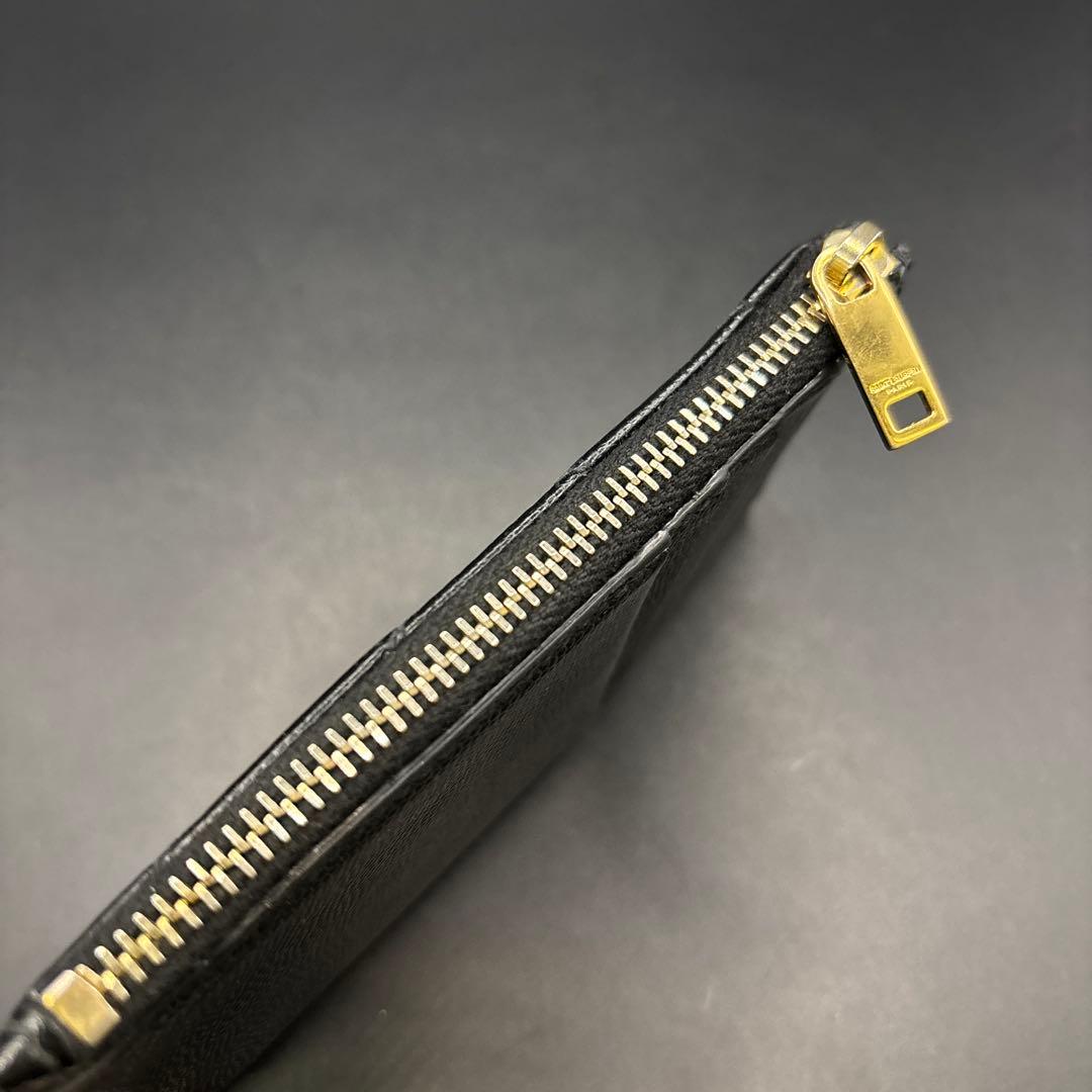 SAINT LAURENT サンローラン ケース カードケース ブラック
