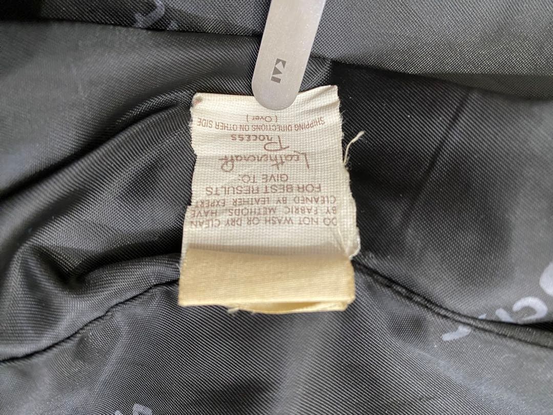 schott シングルライダース size.38