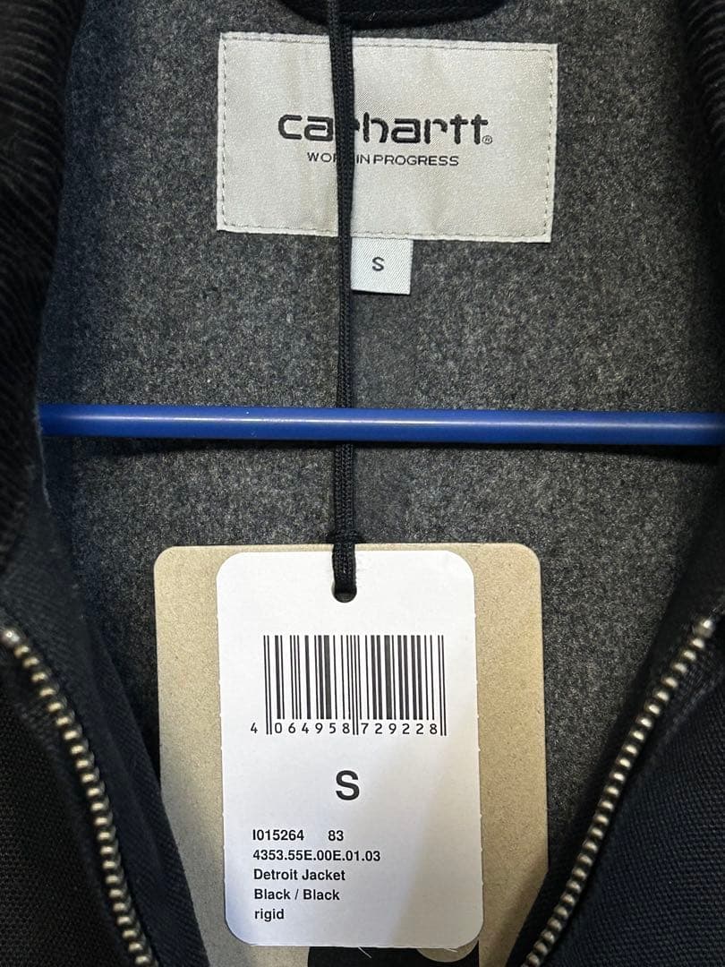Carhartt WIP デトロイトジャケット ブラック Sサイズ