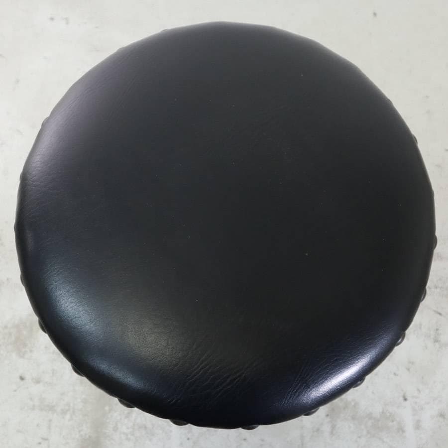 イタリア製 座面回転 バースツール ツイストレッグ アンティーク調 クラシカル