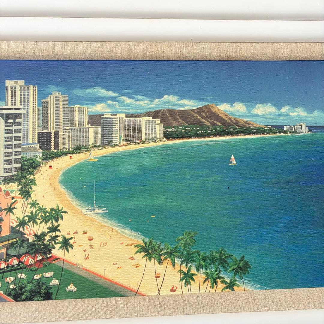 大下亮 Art Grage アールグラージュ「ワイキキ」142/250 絵画 F