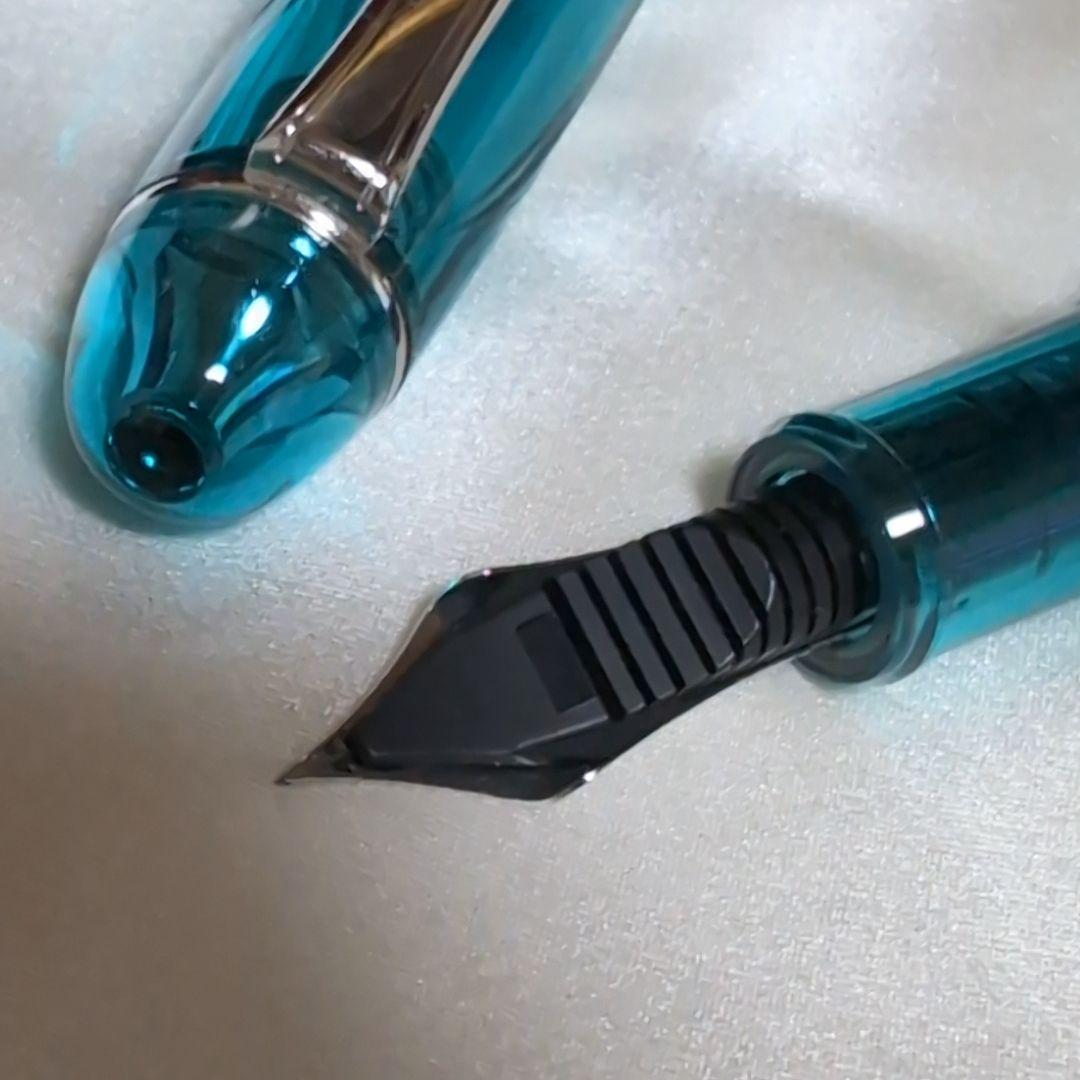 【綺麗♪】 プラチナ 万年筆 3776 センチュリー 富士旬景 薫風 超極細字