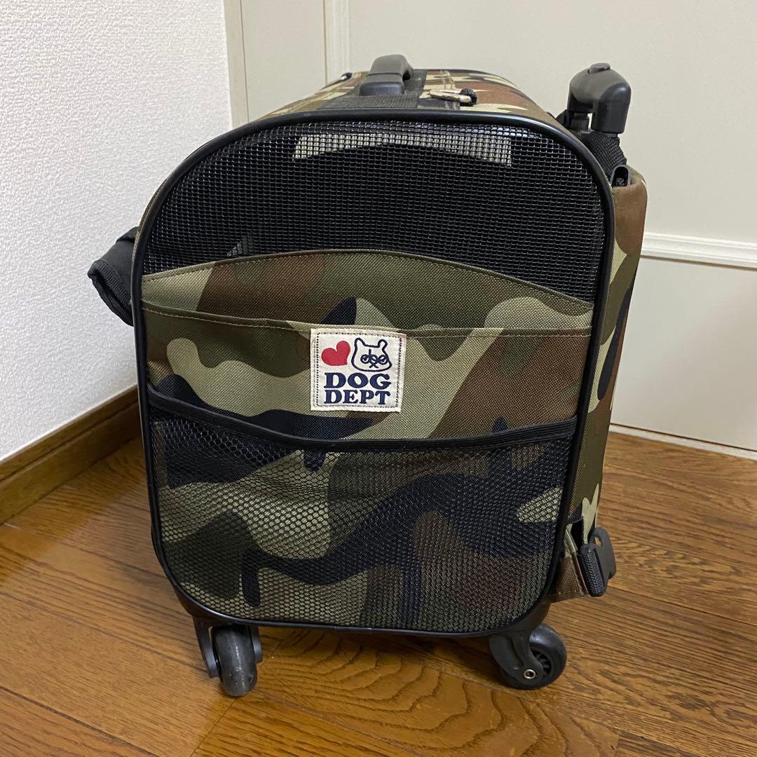 【生産終了・完売品】DOGDEPT ペットカート　迷彩柄