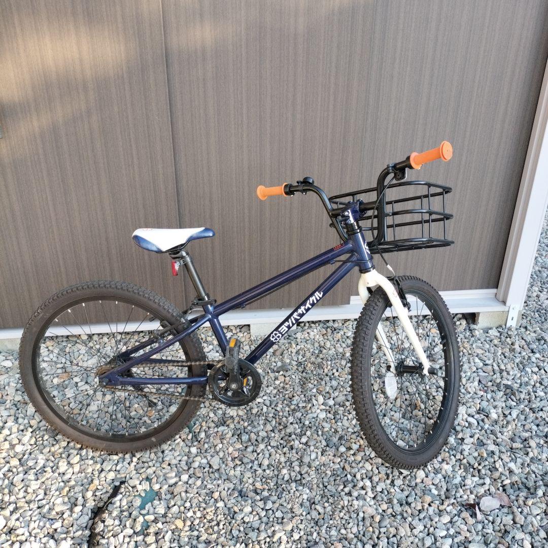 【岐阜県　手渡し】ヨツバサイクル　22インチ　子供用自転車