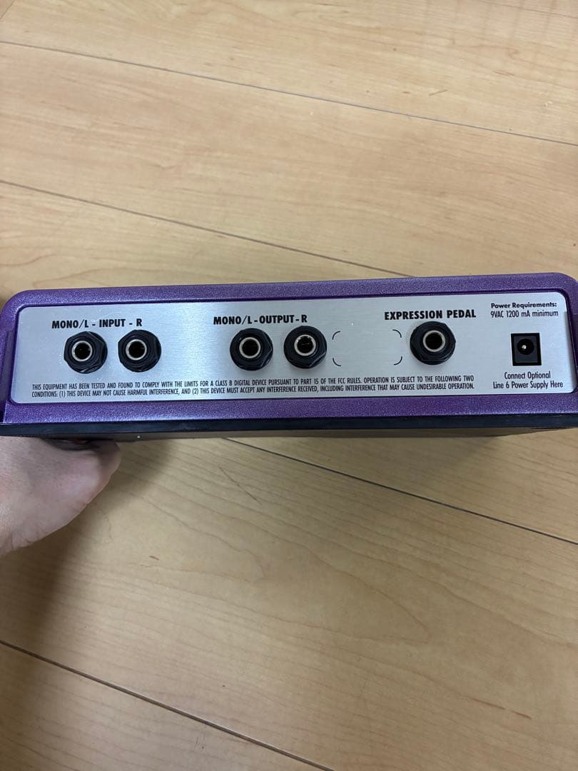 Line6 FM4 Filter Modeler、EPペダル、アダプターのセット