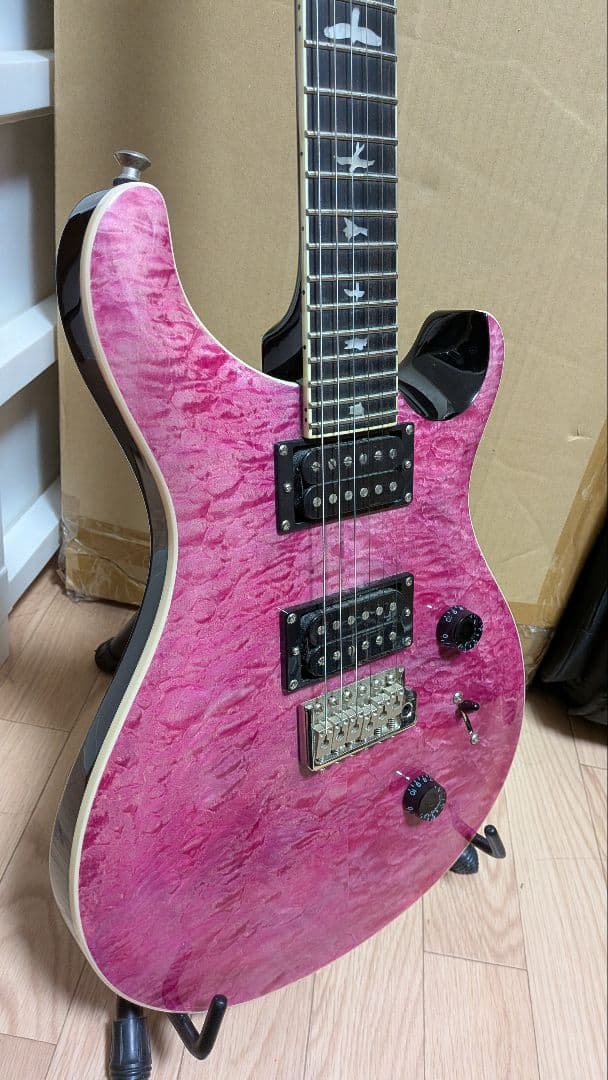 ギター PRS SE Custom 24 Quilted Violet 2025