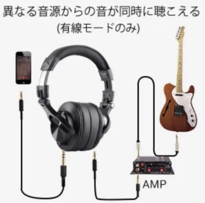 ❤DJヘッドホンならではの驚愕の超高音質♪❤日本製イヤーパッド✨ヘッドセット