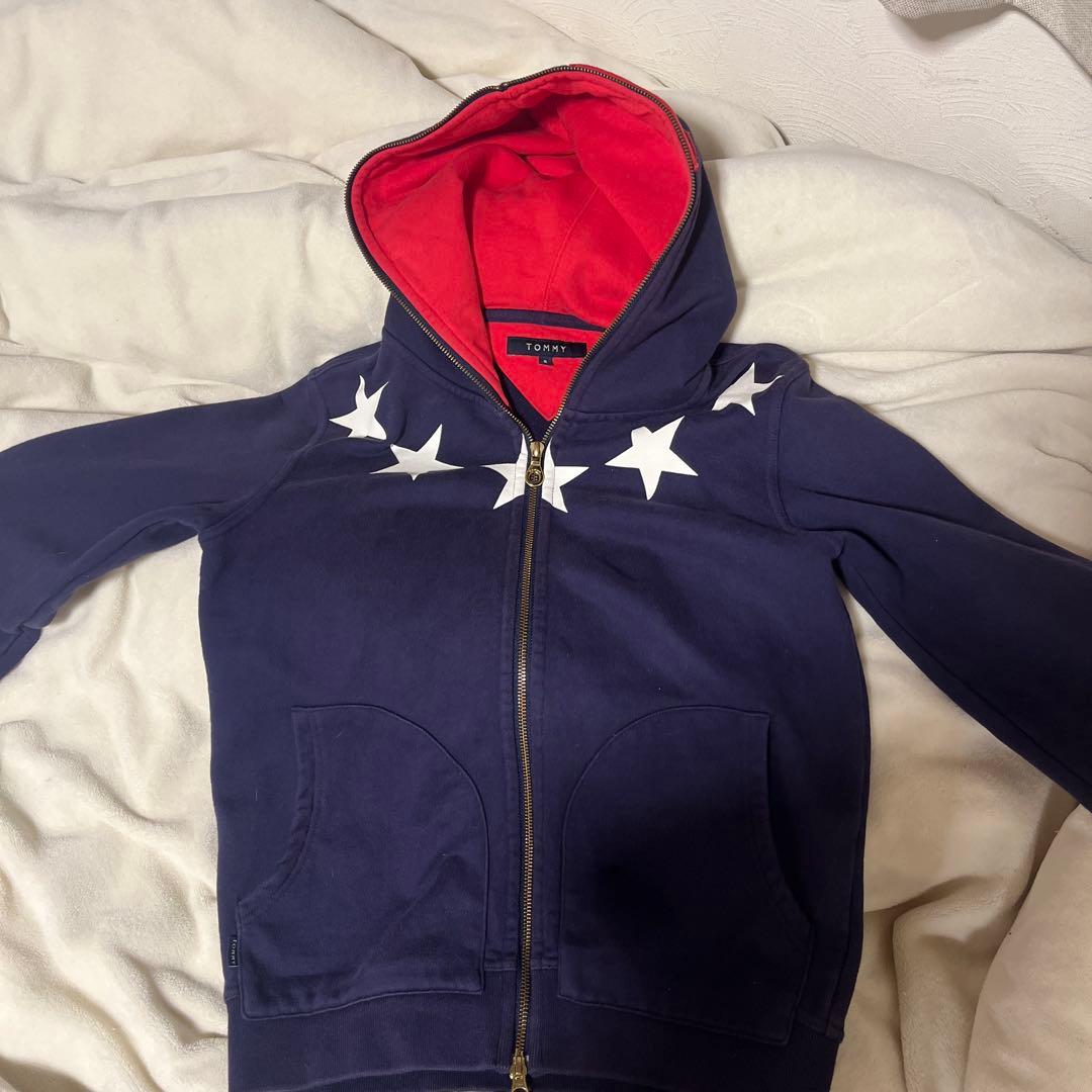 トップス   DOUBLE ZIP UP HOODIE Y2K