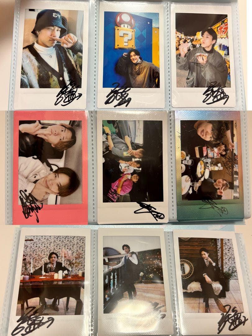 山口託矢 ランダムチェキ 2023年〜 直筆サイン入り