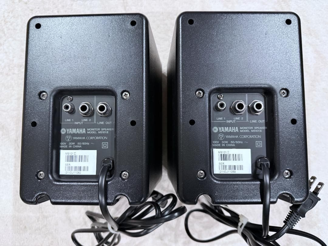 YAMAHA　スピーカー MS101 III ×２＆クランプ BAS-10 +他