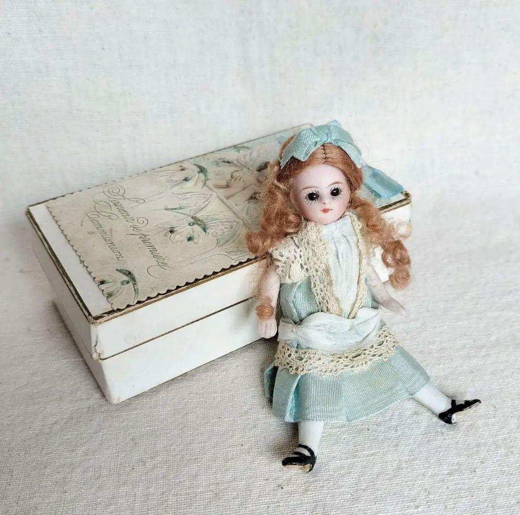 アンティーク　フレンチミニョネット　ビスクドール