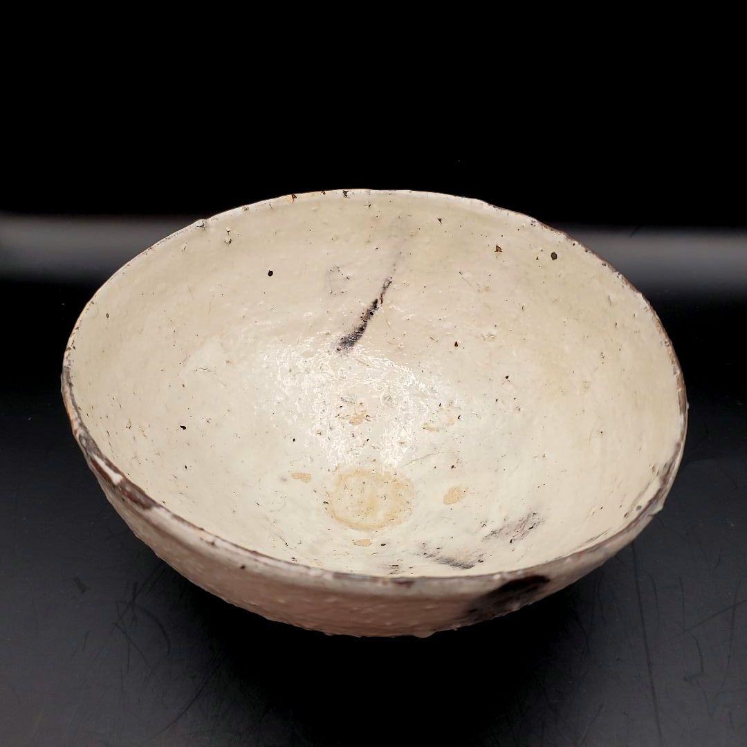 辻村史朗　粉吹茶碗　共箱