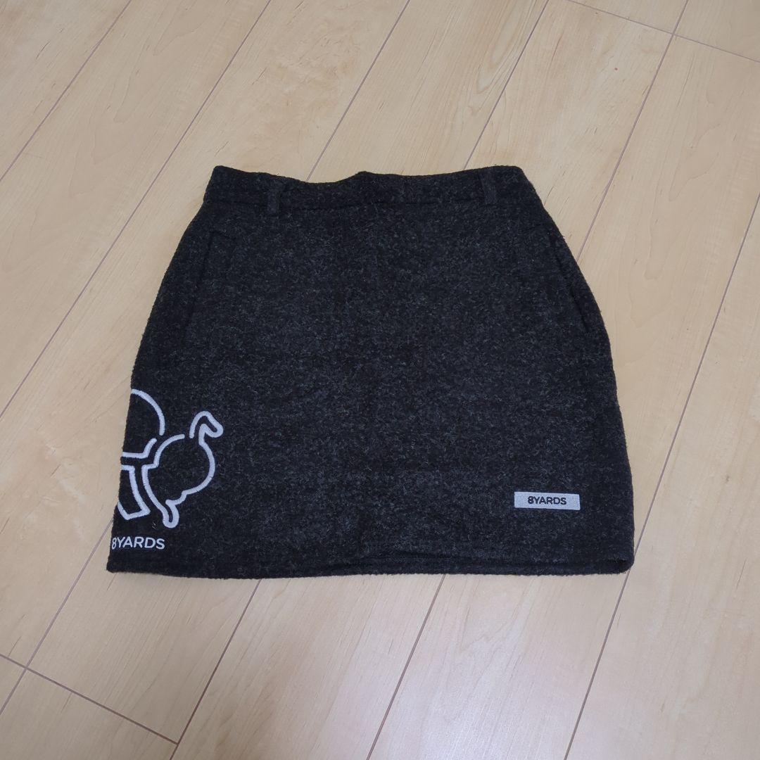 ★美品★8YARDS　CBBOA SKIRT　フリーススカート　サイズ　L