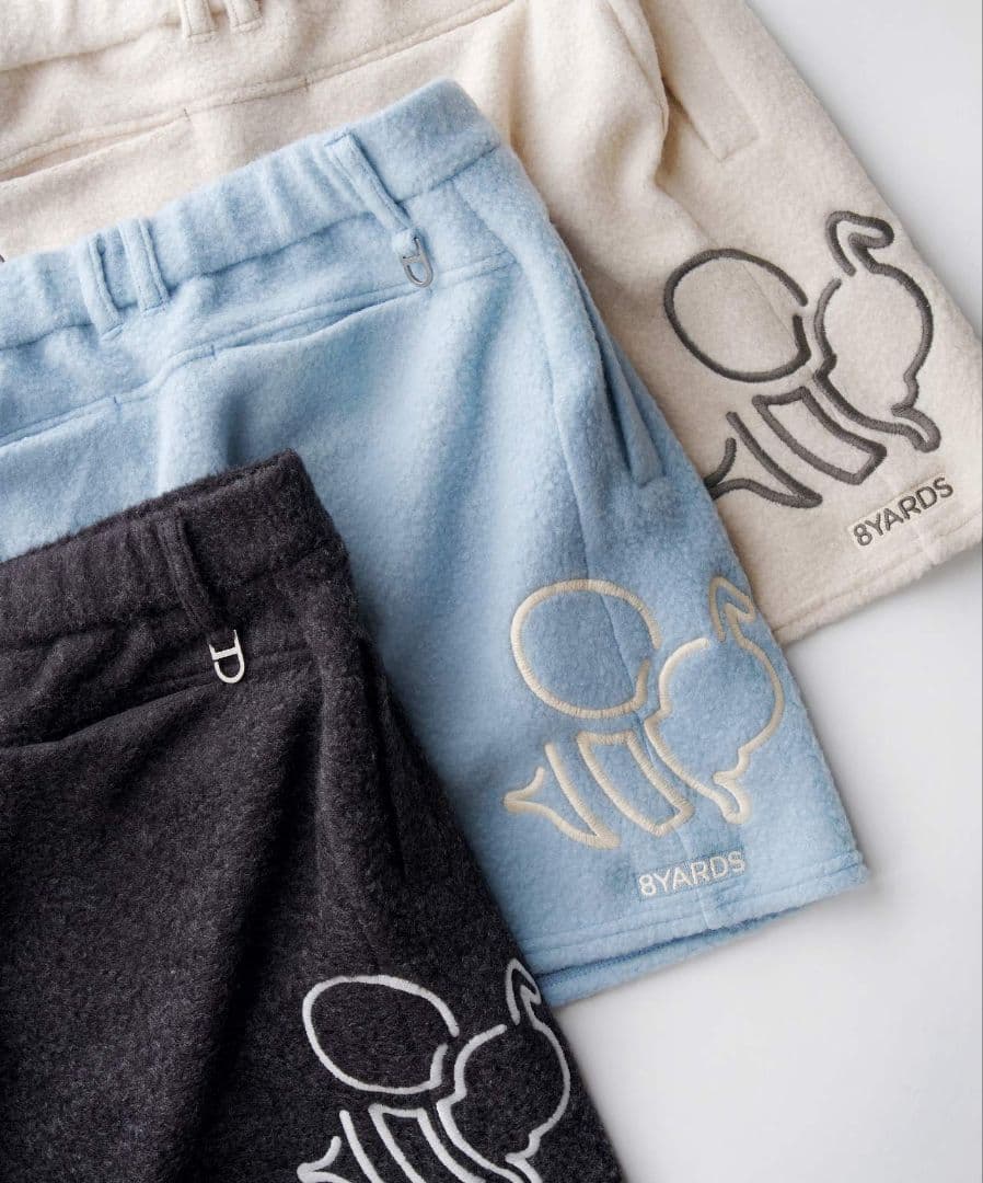 ★美品★8YARDS　CBBOA SKIRT　フリーススカート　サイズ　L