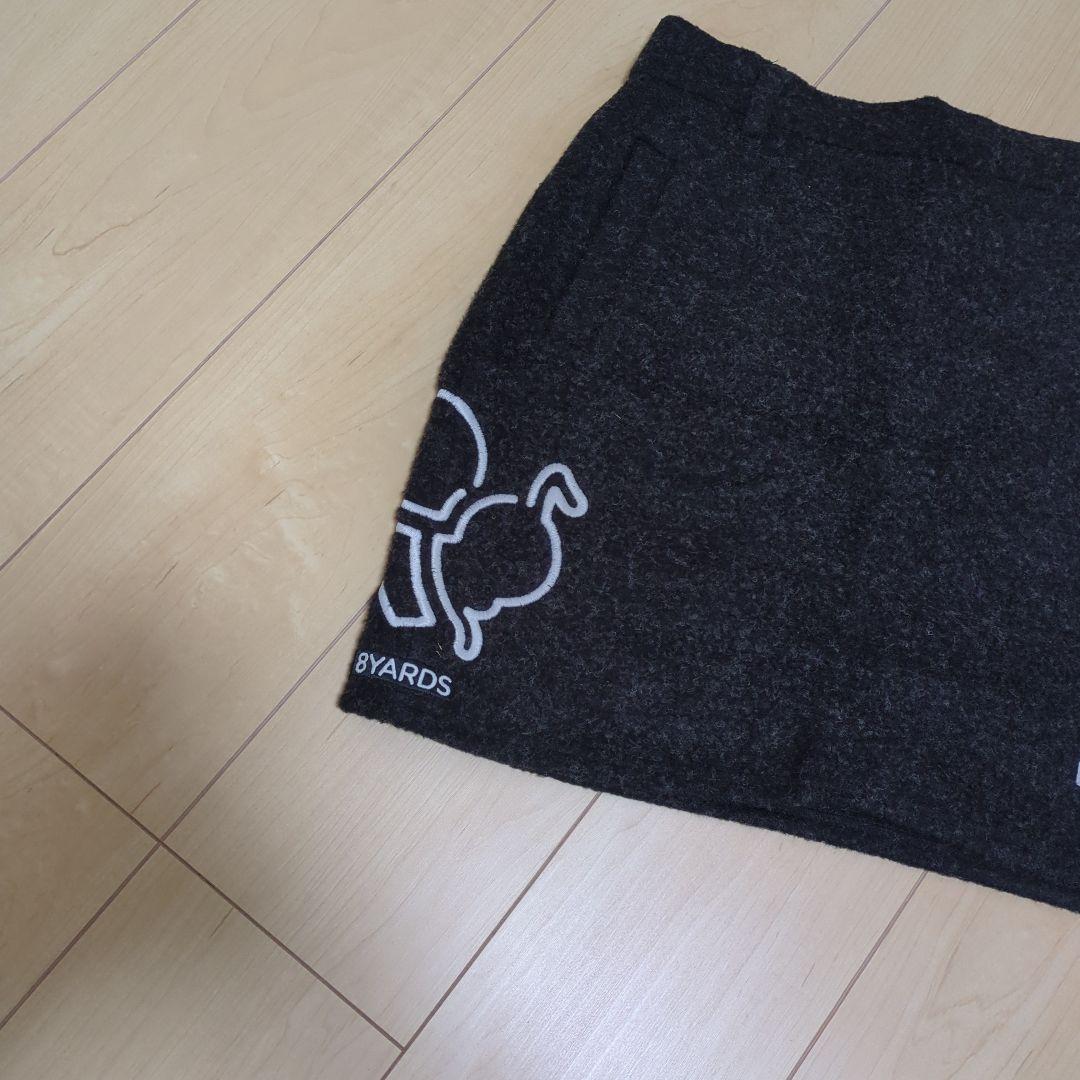 ★美品★8YARDS　CBBOA SKIRT　フリーススカート　サイズ　L