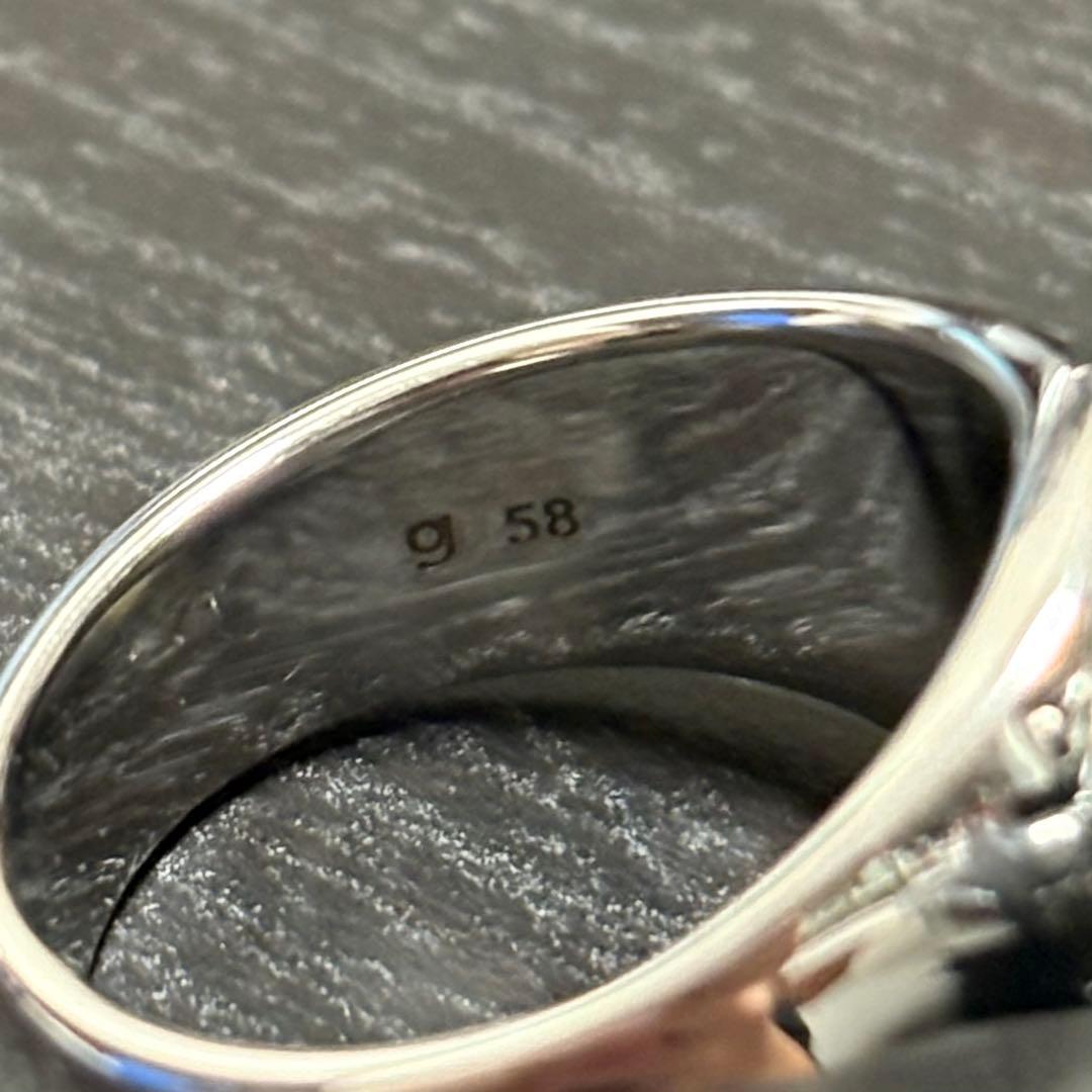 【箱付き美品】TOM WOOD オーバル レオパード　リング　サイズ58