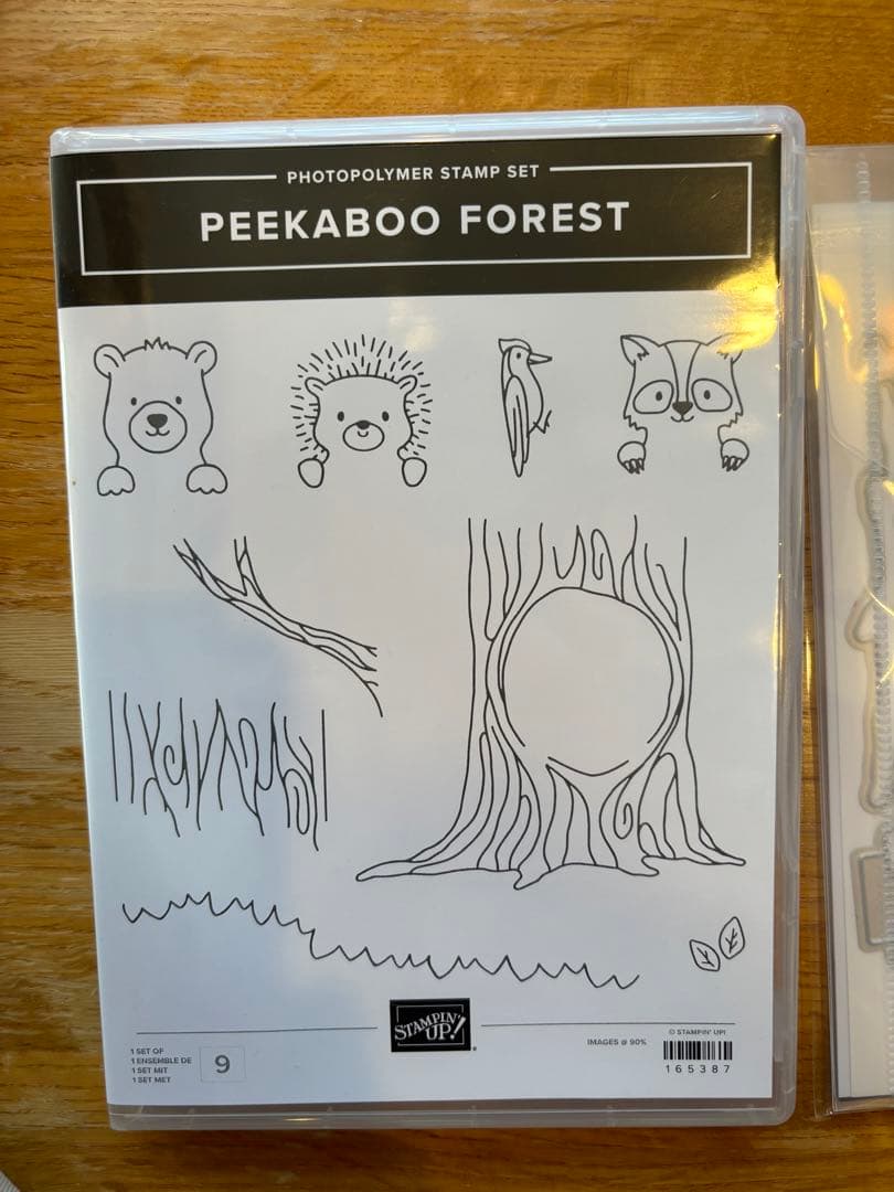 お値下♡未使用⭐︎新作可愛い動物達のスタンプ&ダイ　スタンピンアップ