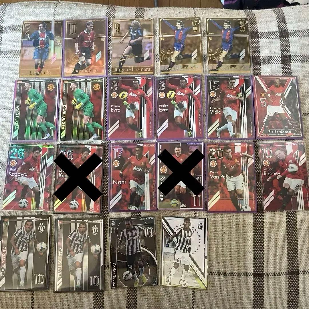 パニーニフットボールリーグ　コレクションカード　セット